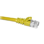 ENET Enet Cat6A Category 6A 10G 500Mhz 24Awg Patch Cord Booted Snagless- C6A-YL-3-ENC